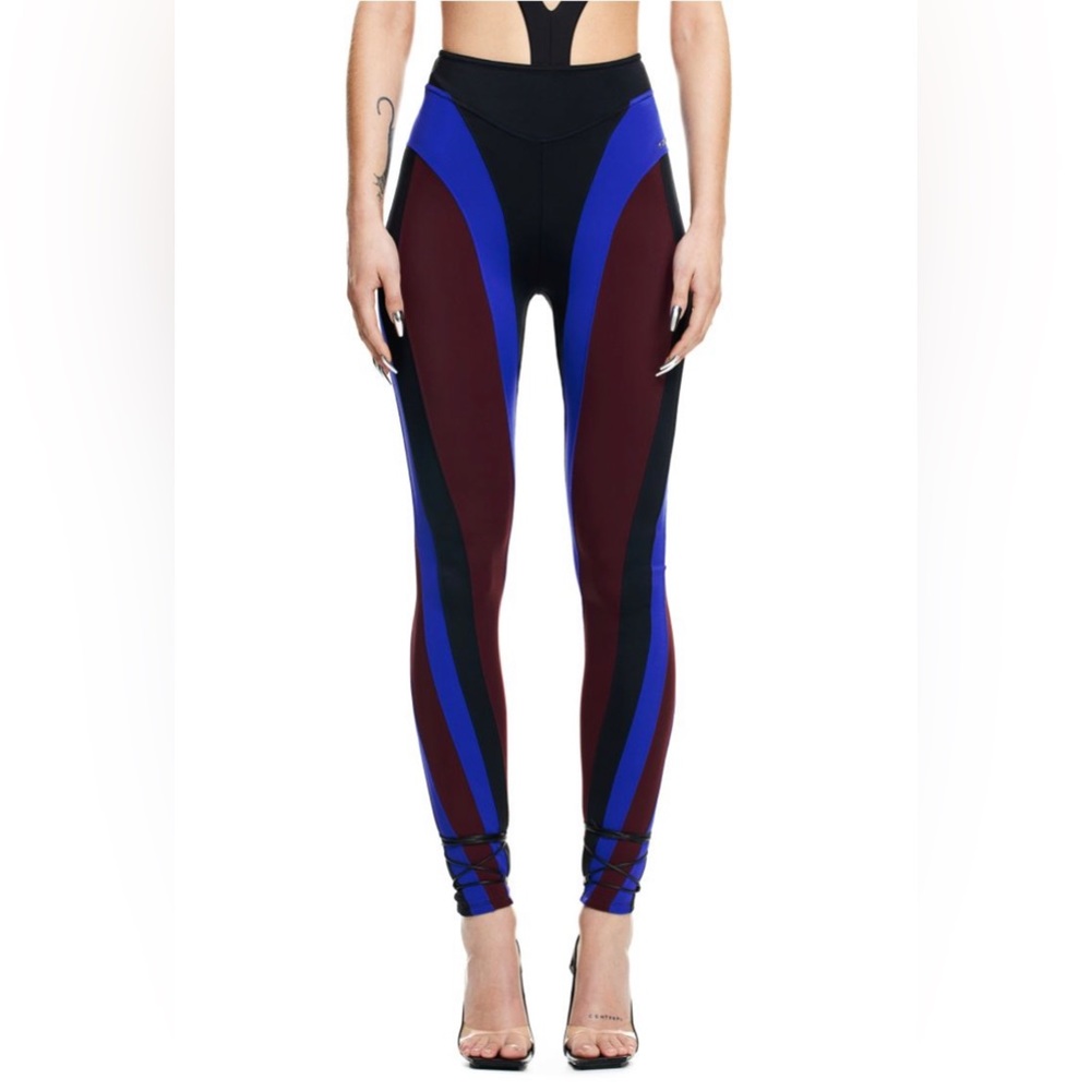 H&M Mugler leggings, size 8